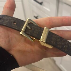 Michael Kore monogram belt